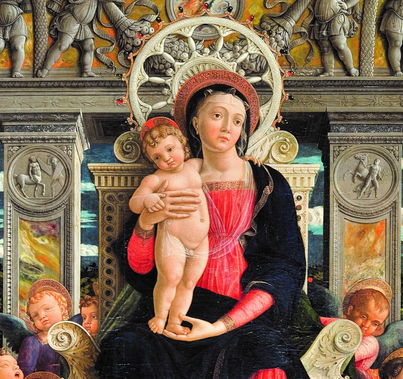 Replica - Note natalizie nella pala di Mantegna - Chiese Vive - Chiese Verona