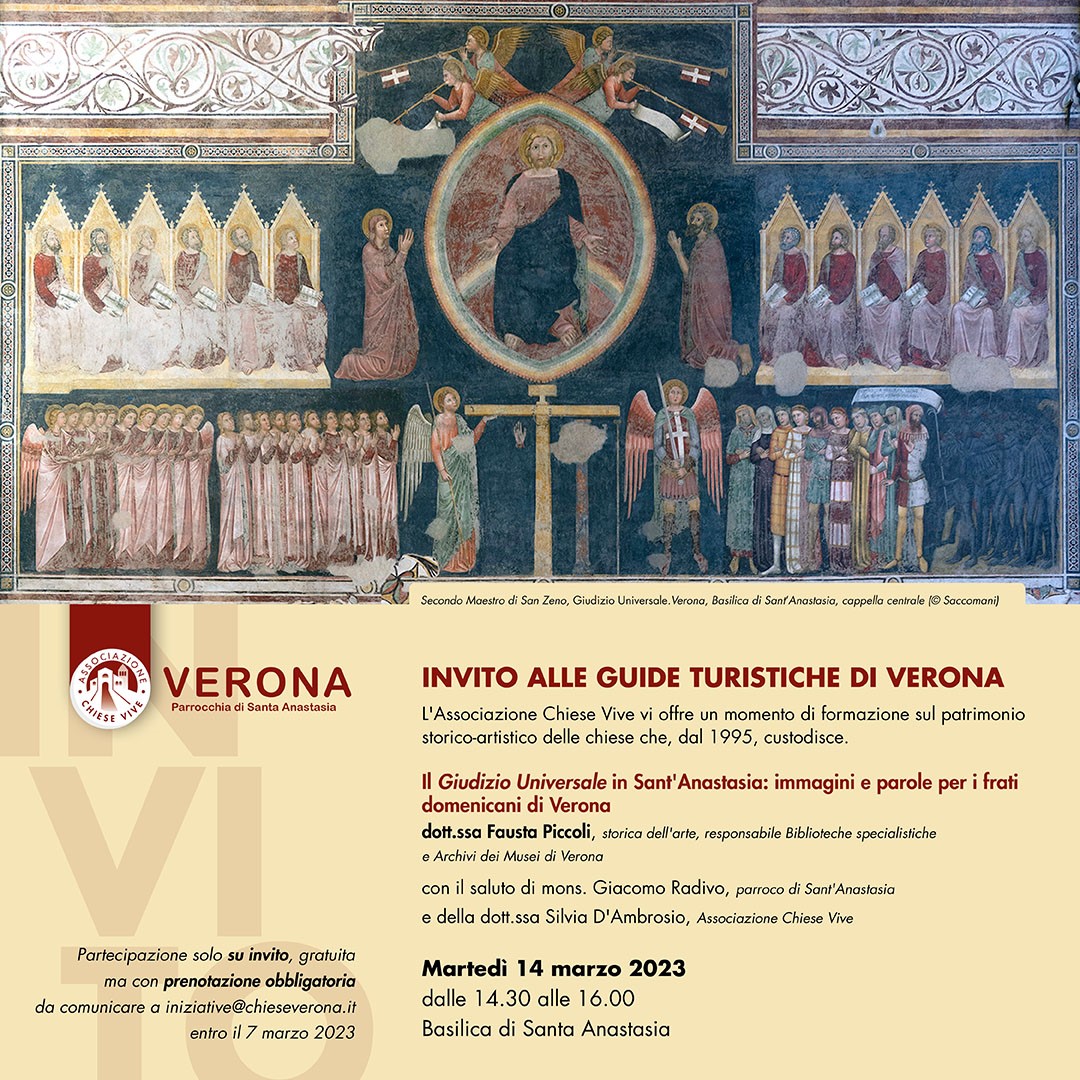 Il Giudizio Universale in Sant'Anastasia: immagini e parole per i frati domenicani di Verona - Chiese Vive - Chiese Verona