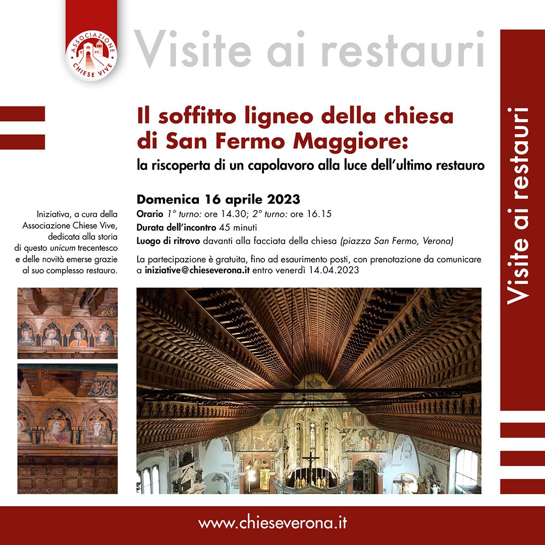 Il soffitto ligneo - Chiese Vive - Chiese Verona
