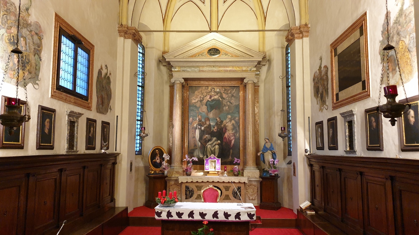 Ricollocate le tavole dipinte in Santa Anastasia - Chiese Vive - Chiese Verona